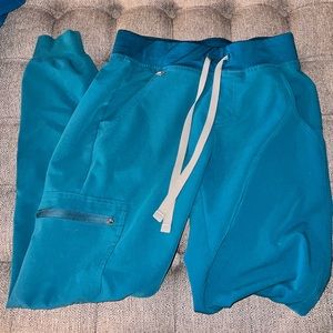 Figs joggers pants pacific blue XS
